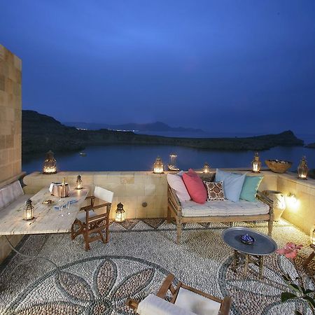 Melenos Art Boutique Hotel Líndos Dış mekan fotoğraf