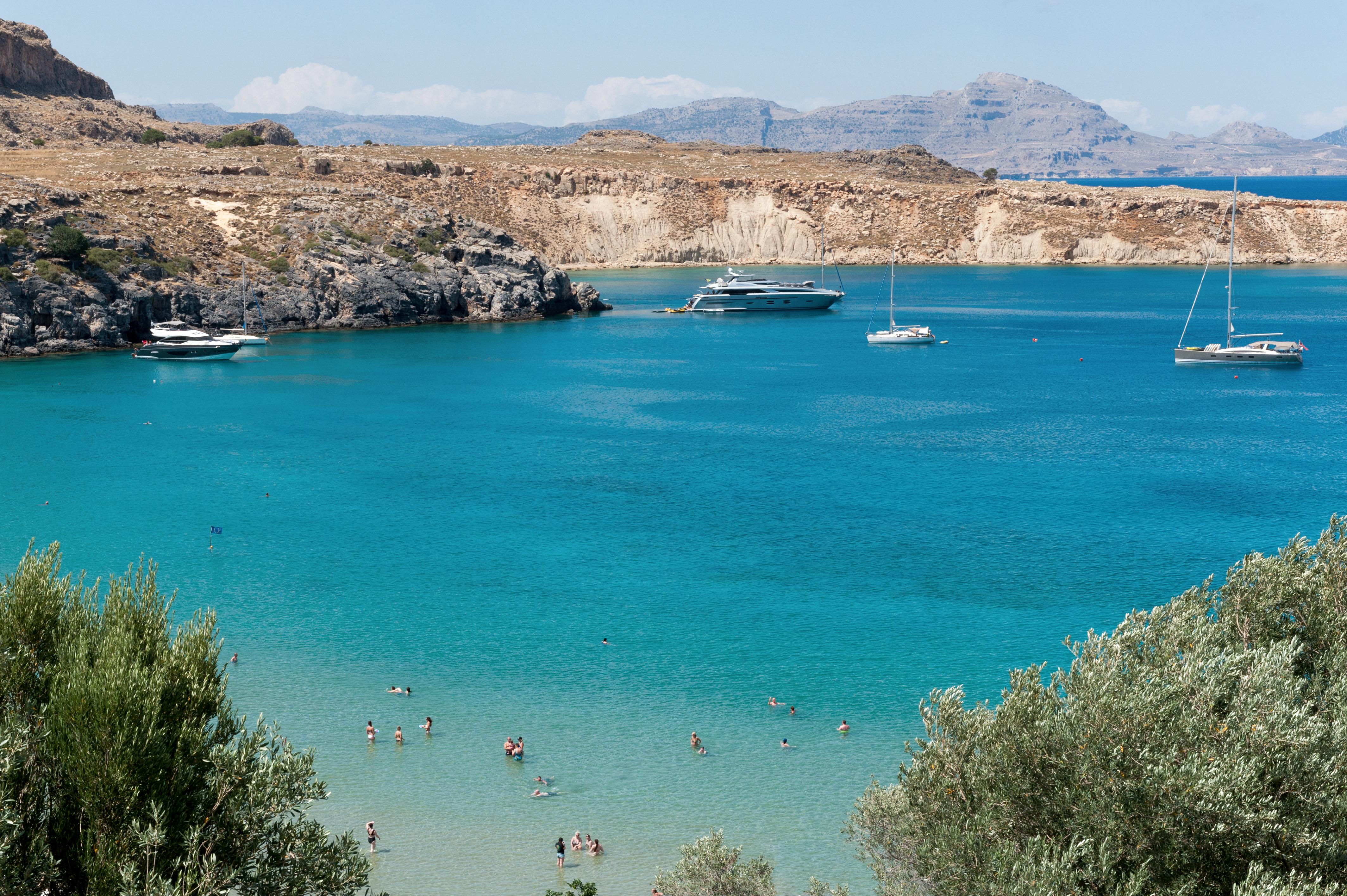 Melenos Art Boutique Hotel Líndos Dış mekan fotoğraf