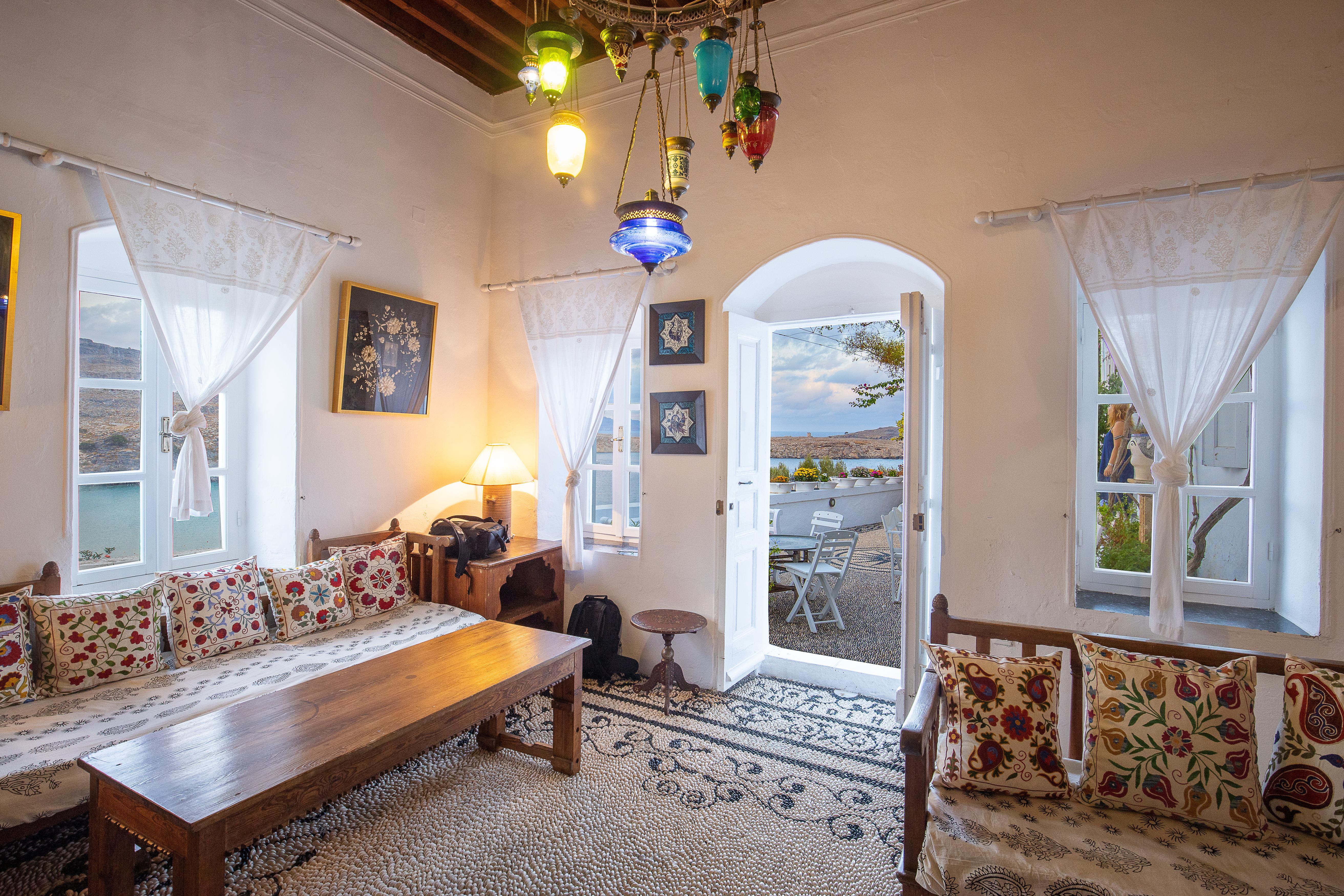 Melenos Art Boutique Hotel Líndos Dış mekan fotoğraf