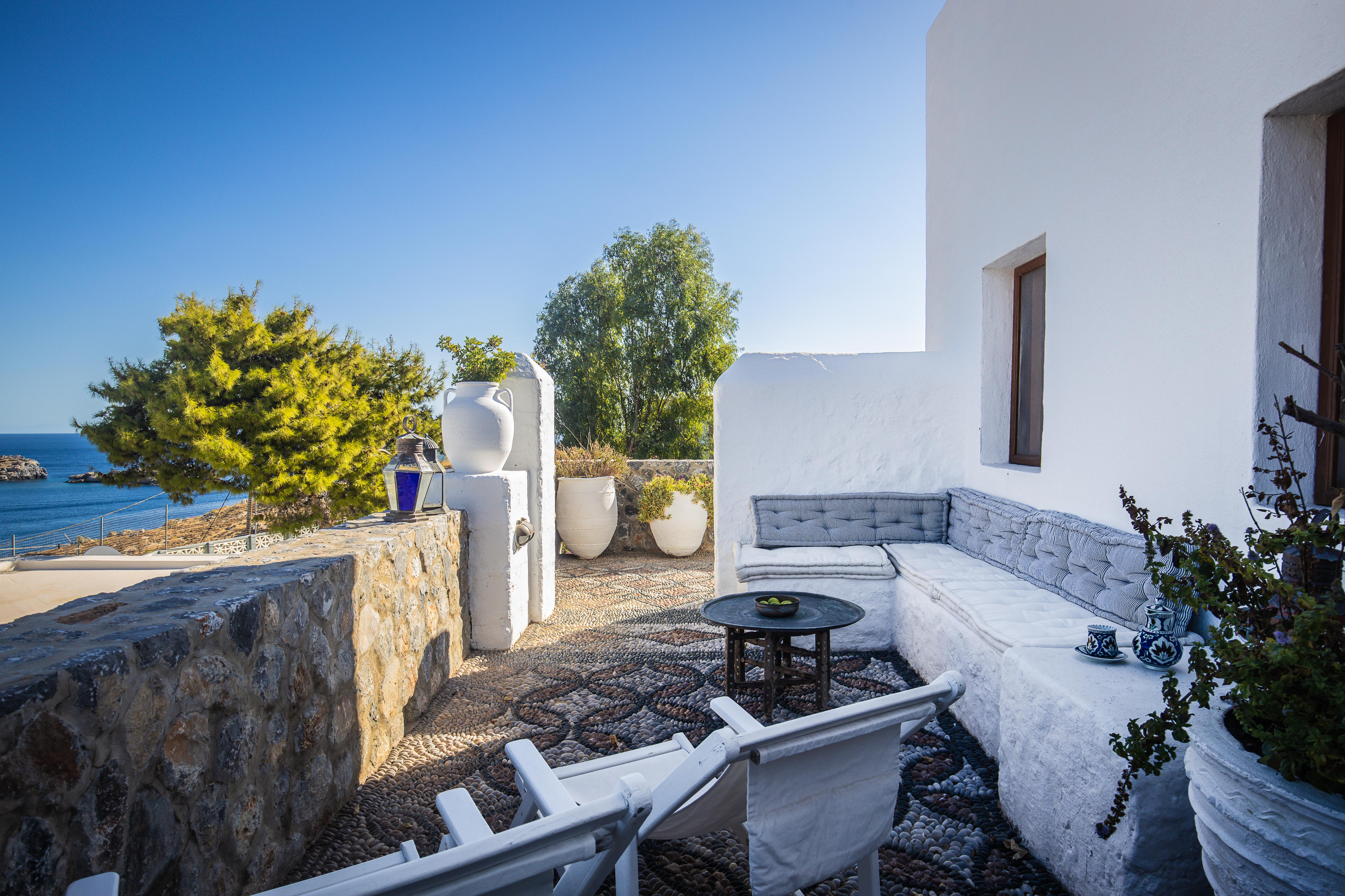 Melenos Art Boutique Hotel Líndos Dış mekan fotoğraf