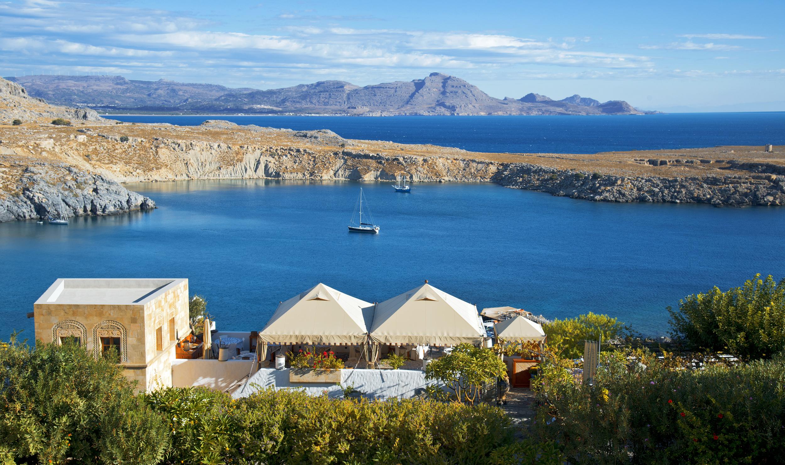 Melenos Art Boutique Hotel Líndos Dış mekan fotoğraf