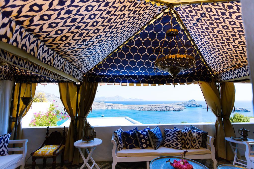 Melenos Art Boutique Hotel Líndos Dış mekan fotoğraf