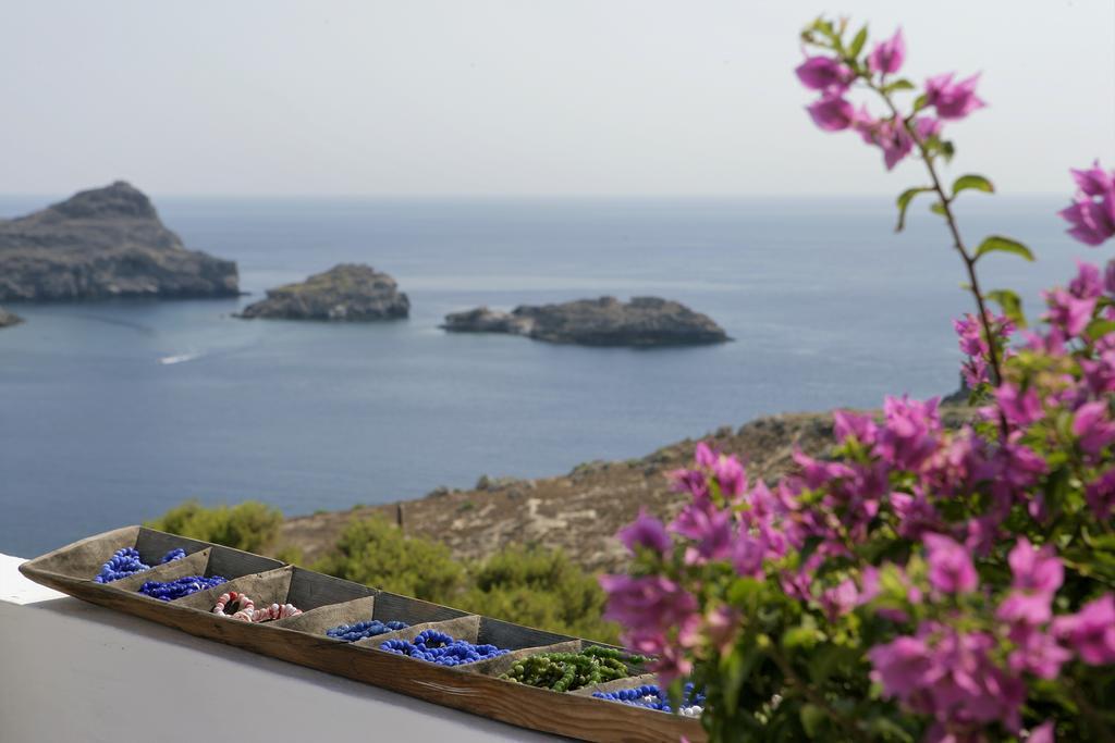 Melenos Art Boutique Hotel Líndos Dış mekan fotoğraf