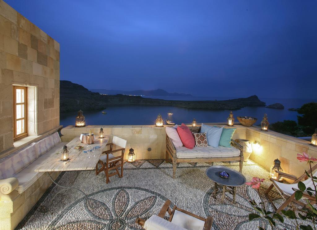 Melenos Art Boutique Hotel Líndos Dış mekan fotoğraf