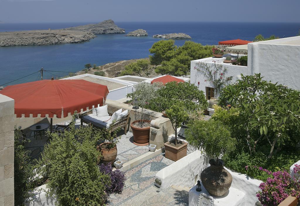 Melenos Art Boutique Hotel Líndos Dış mekan fotoğraf