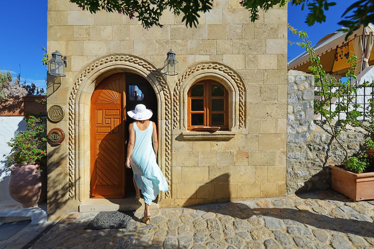 Melenos Art Boutique Hotel Líndos Dış mekan fotoğraf