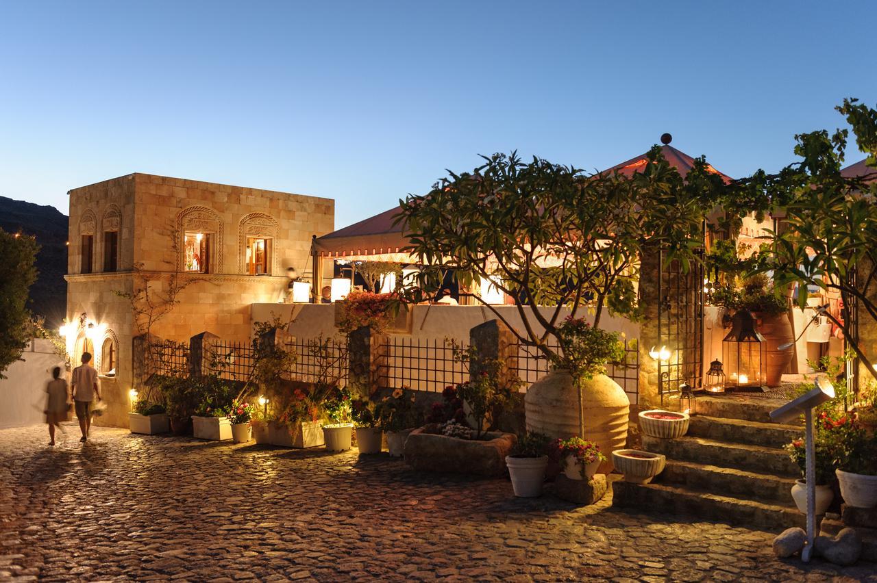 Melenos Art Boutique Hotel Líndos Dış mekan fotoğraf
