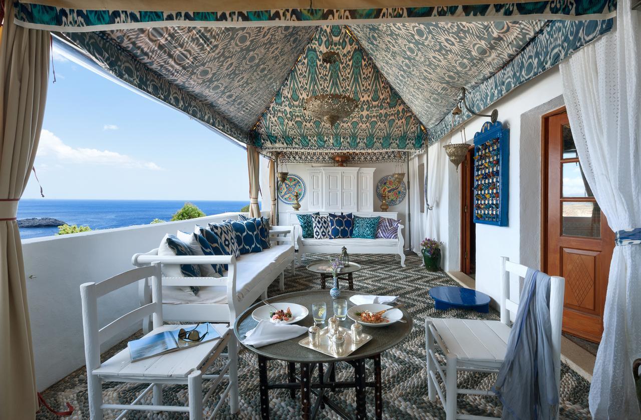 Melenos Art Boutique Hotel Líndos Dış mekan fotoğraf